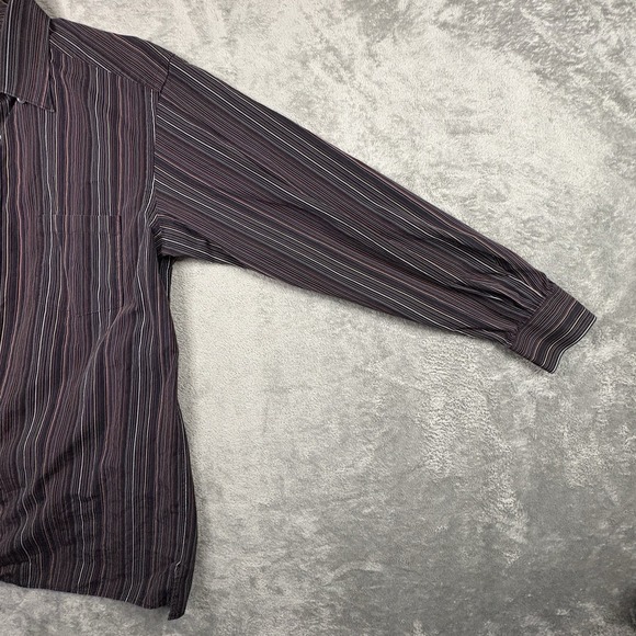 Ermenegildo Zegna Men's L Multicolor Striped LS SEE DESCRIPTION - Picture 11 of 16